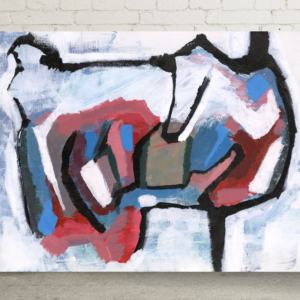 'Calf' Canvas Print